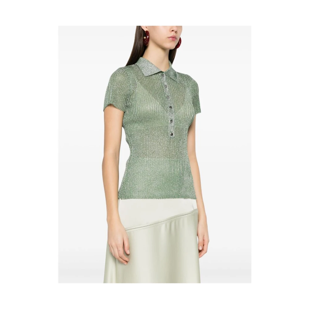 Blumarine Groene Polokraag Trui Green Dames