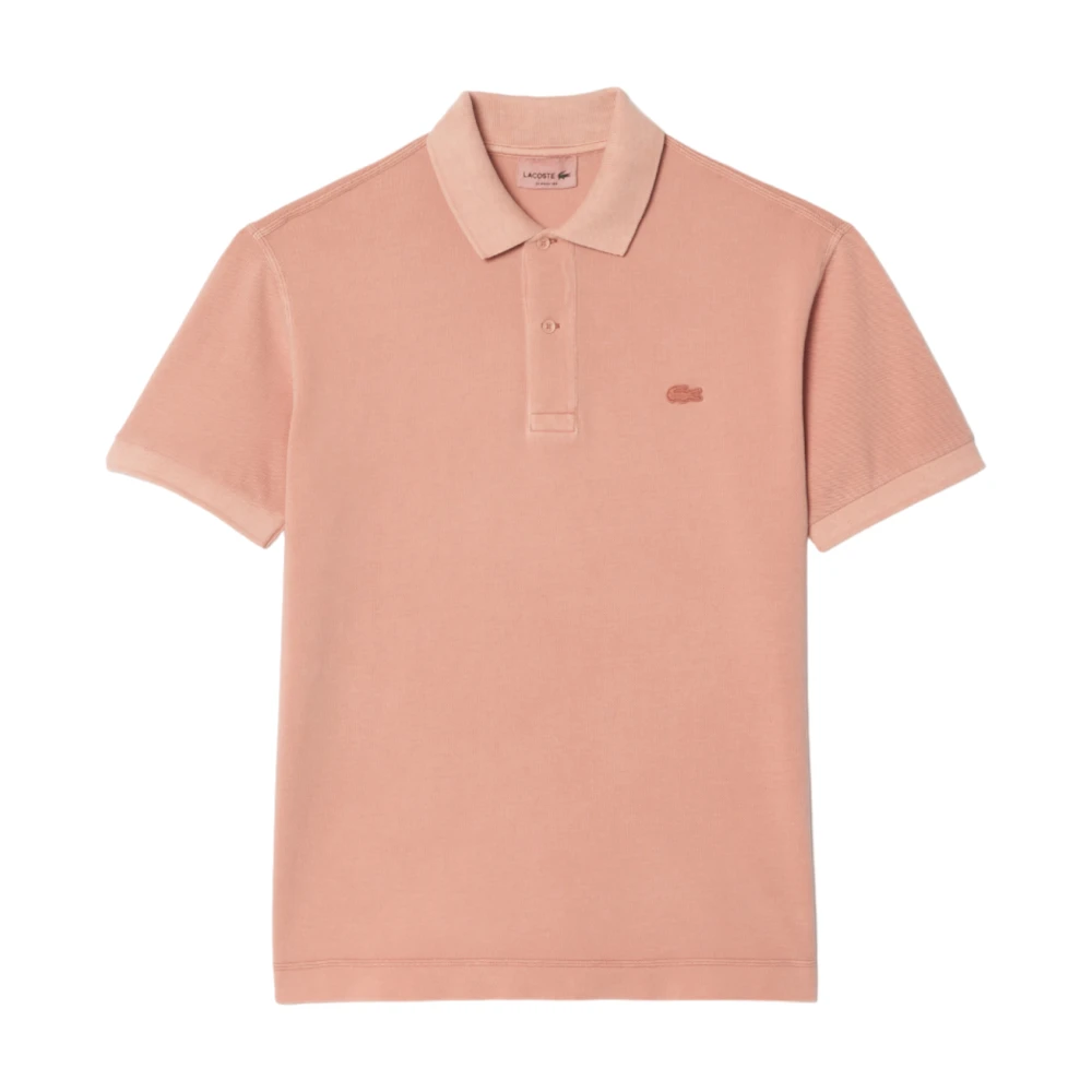 Lacoste Unieke Roze Polo Shirt Pink Heren