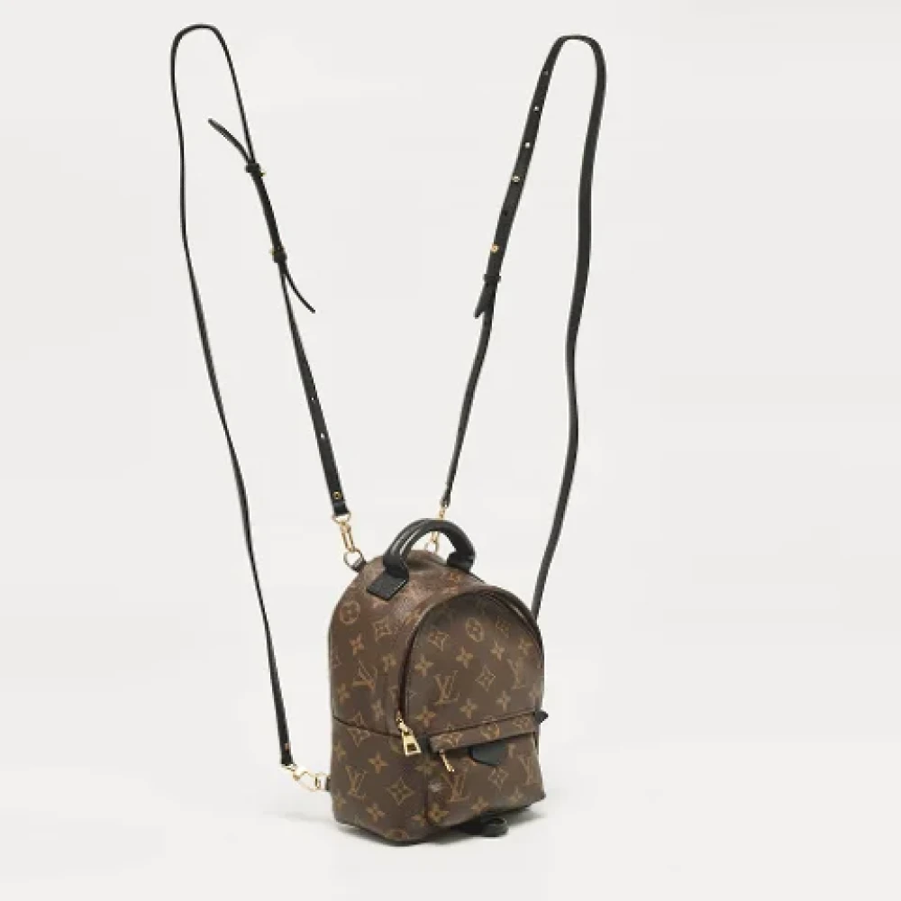 Louis Vuitton Vintage Pre-owned Canvas backpacks Brown Dames