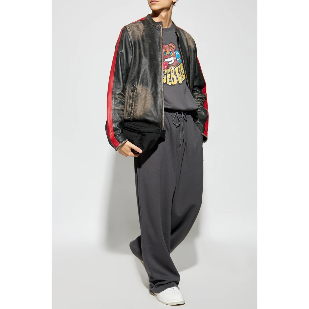 Iceberg T-shirt met print Gray Heren