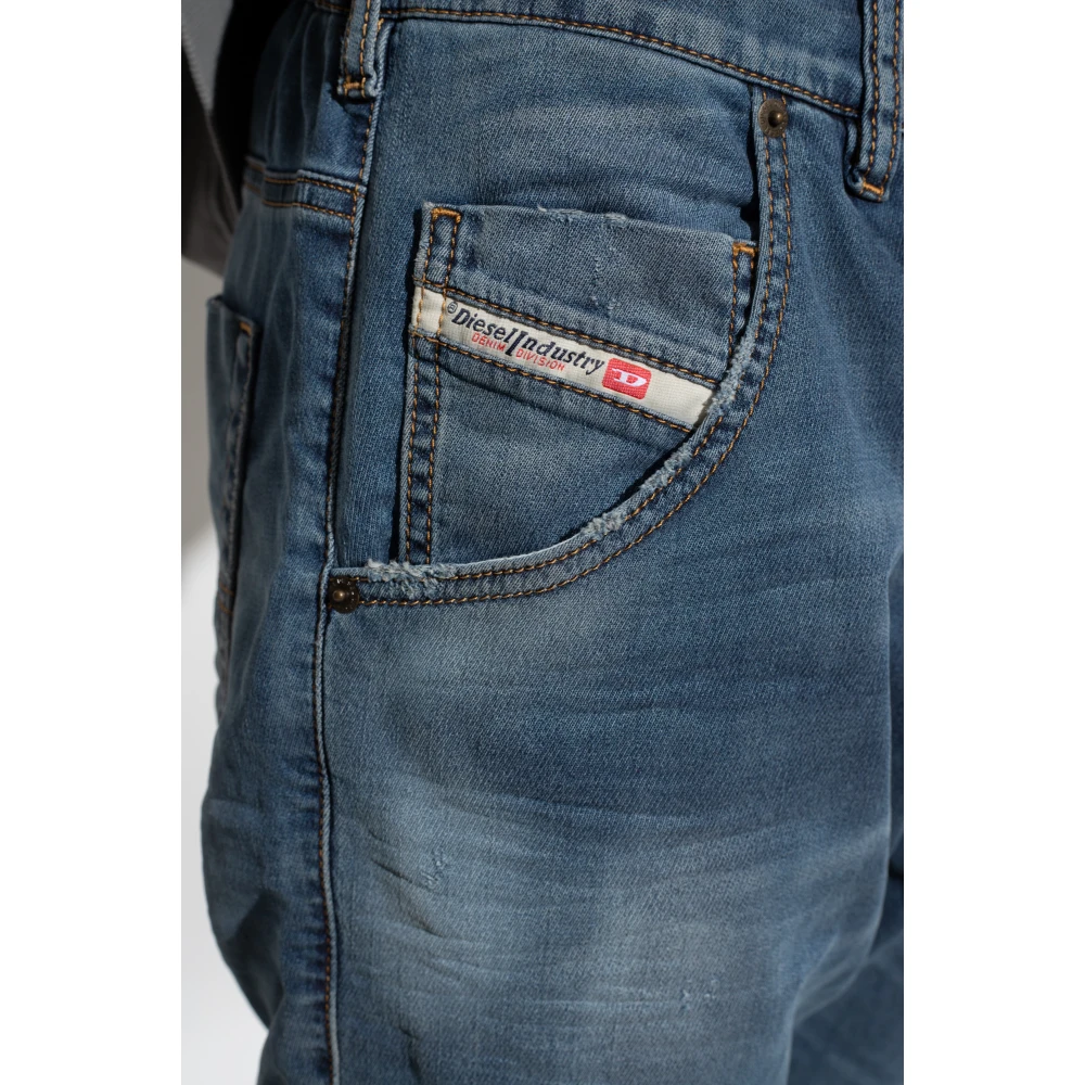 Diesel Krooley-E-Ne jeans Blue Heren