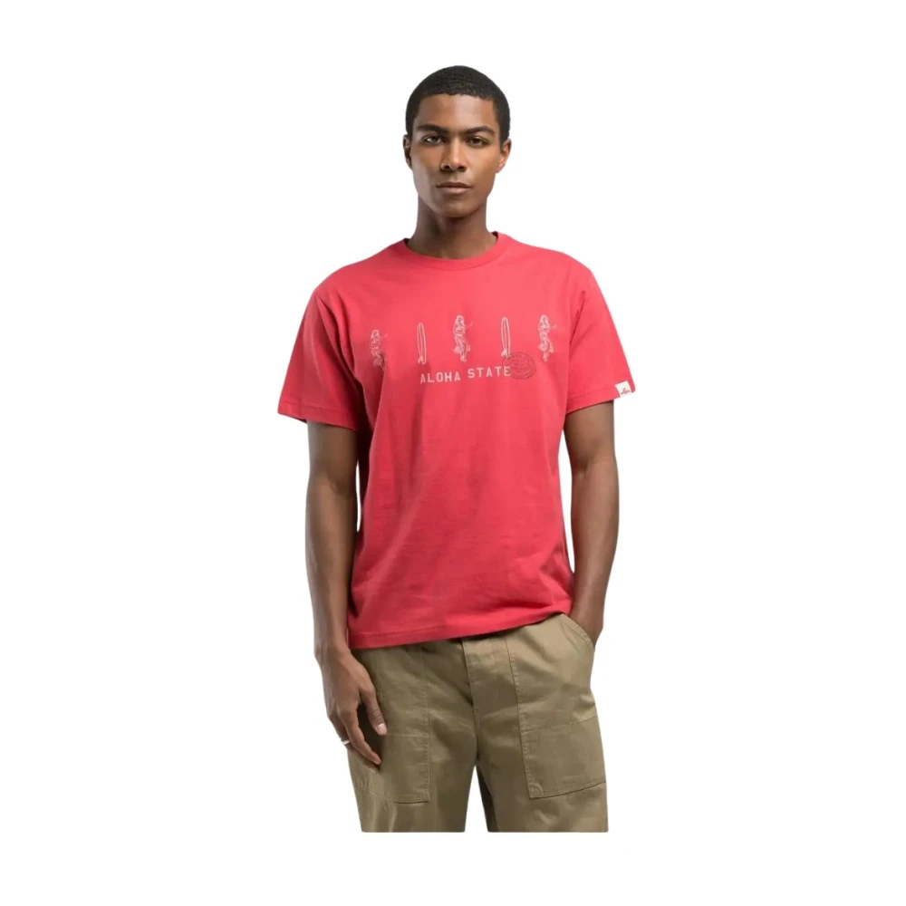 Replay - Tops > T-Shirts - Red - Replay - Modalova