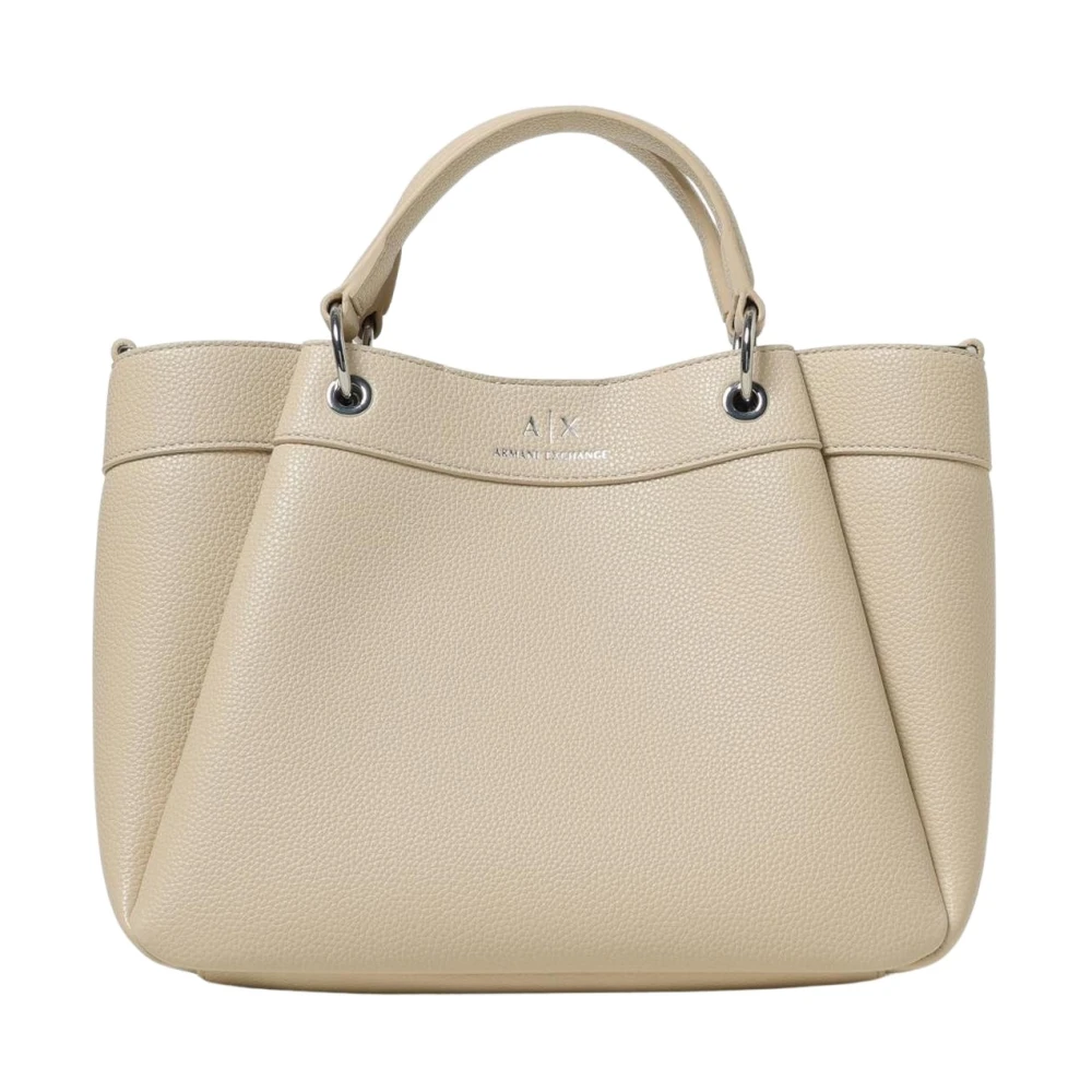 Armani Exchange Vrouw Beige Top Handle Bag
