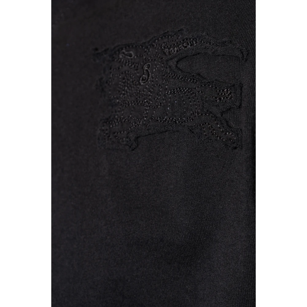 Burberry Katoenen T-shirt Black Heren