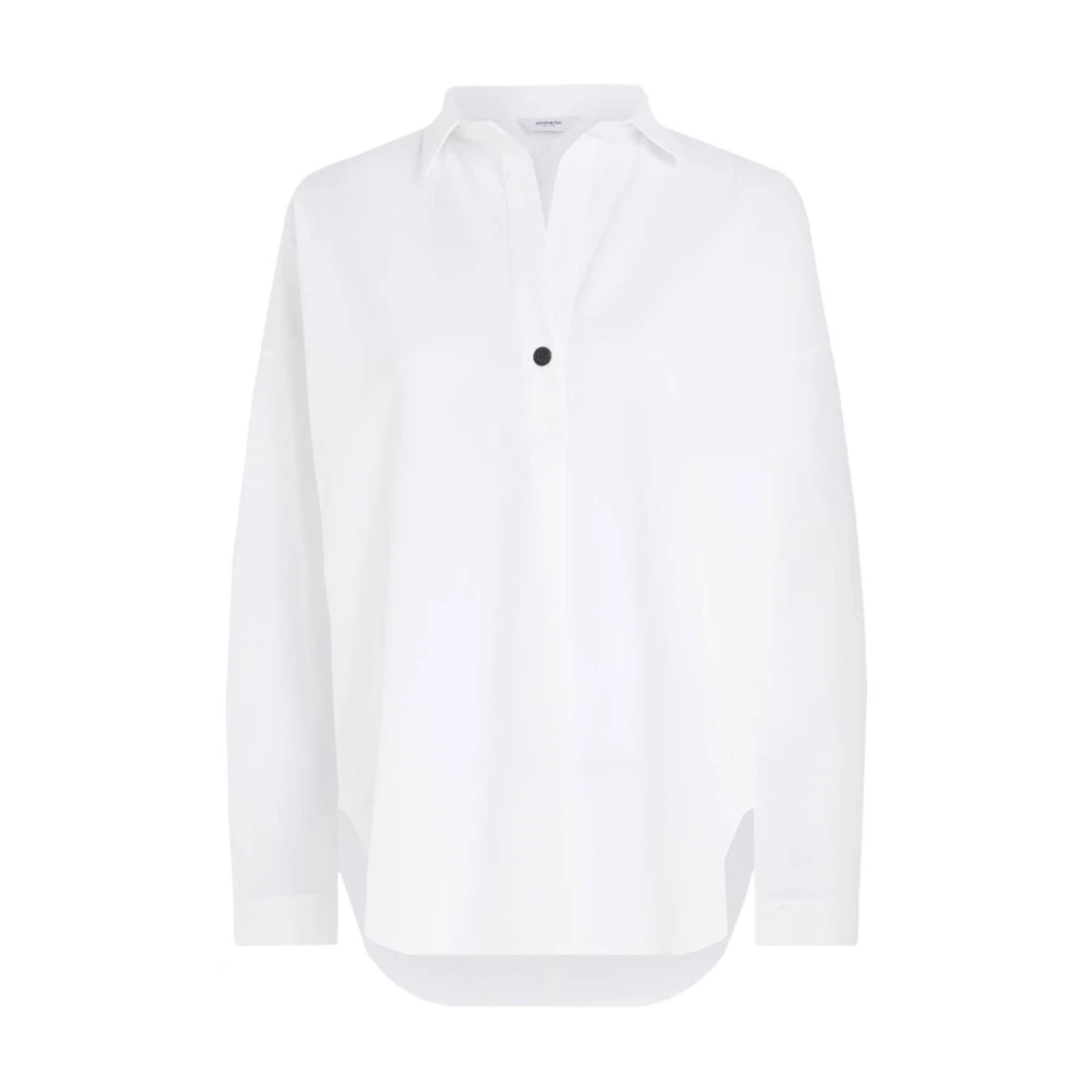 Penn&Ink N.Y Lange Mouw Blouse Magda White Dames
