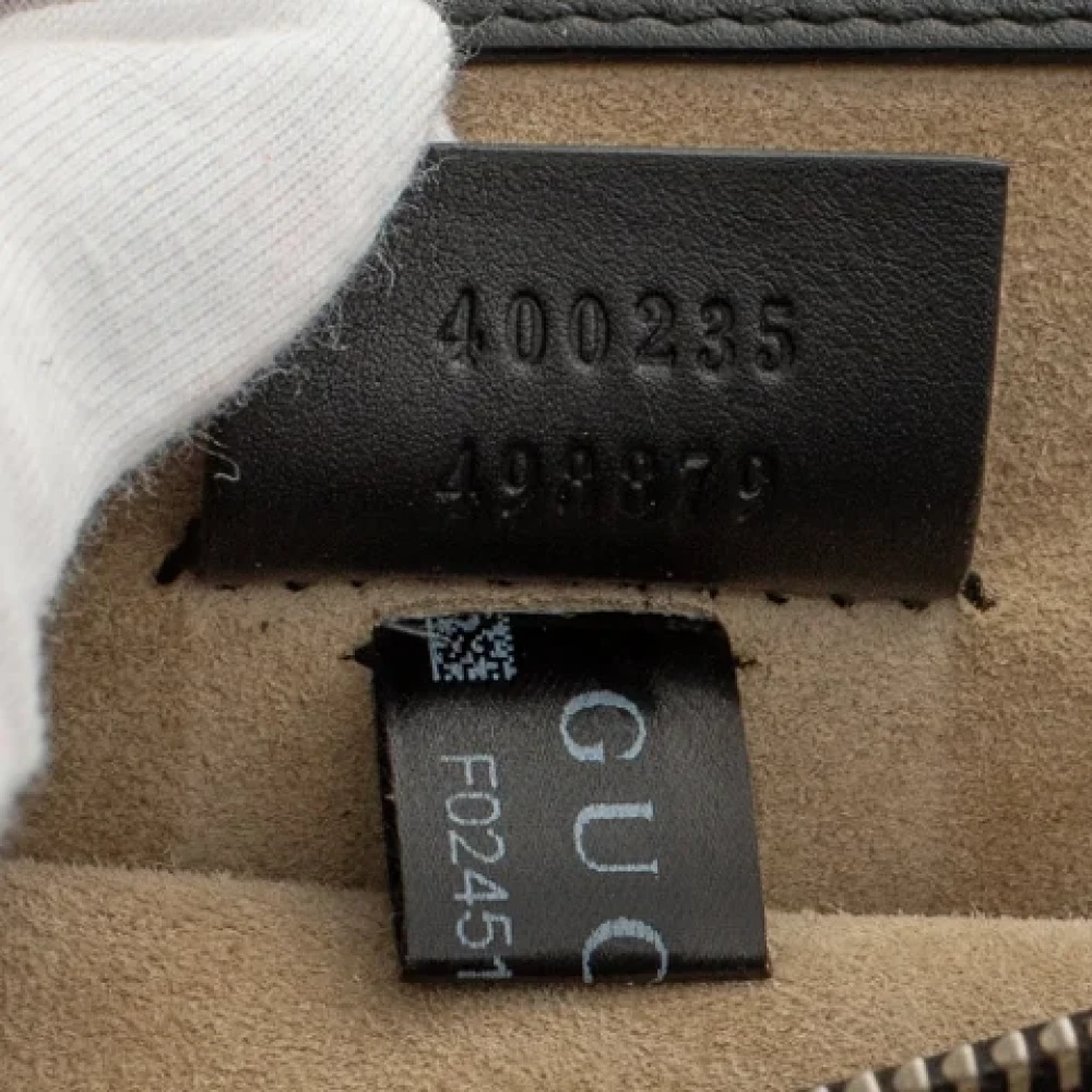 Gucci Vintage Pre-owned Canvas gucci-bags Beige Dames