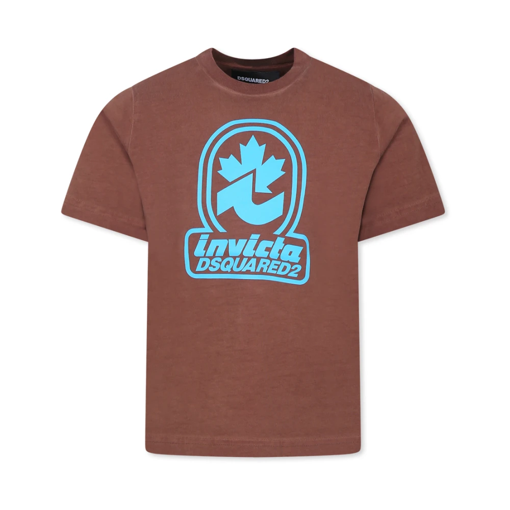 Dsquared2 Men's Brown Short Sleeves T-Shirt