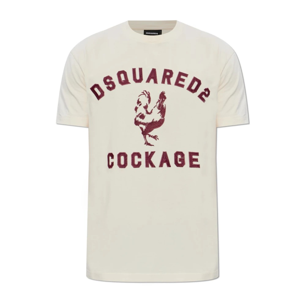 Dsquared2 Uomo Beige Top, 3XL, New,