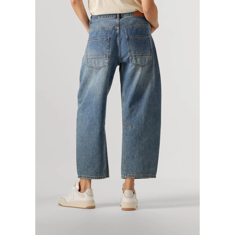 Summum Woman Vintage Cocoon Fit Jeans Blue Dames