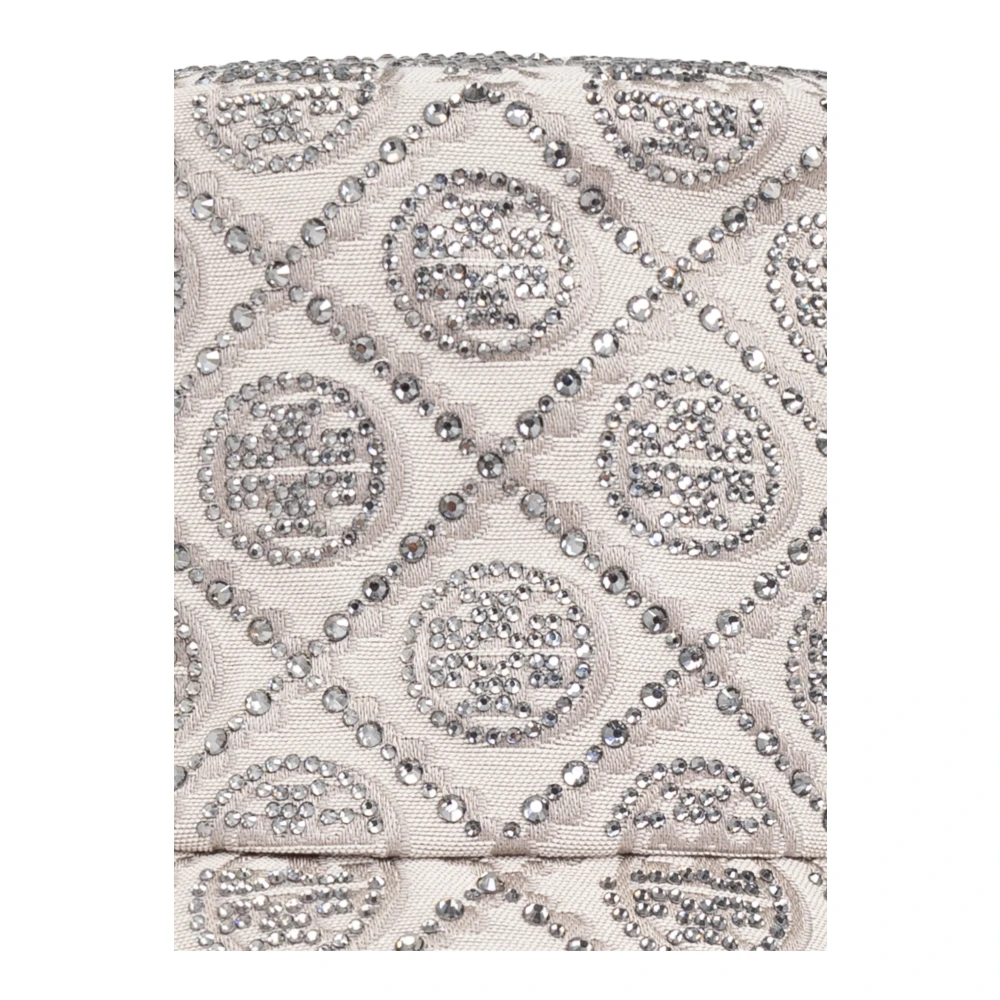 TORY BURCH Hoed met glinsterende applicaties Gray Dames