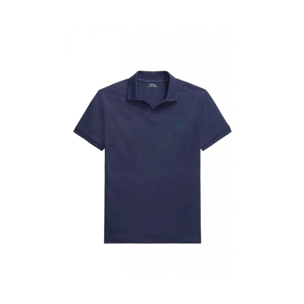 Ralph Lauren Men's Blue Polo Shirts, Xl, Pony-Embroidered Polo Shirt