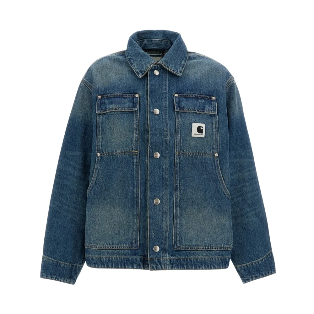 Carhartt Wip Women's Blue Denim Jacket - Denim Jackets - S - Jackets