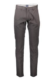 Gray Cotton Jeans & Pant