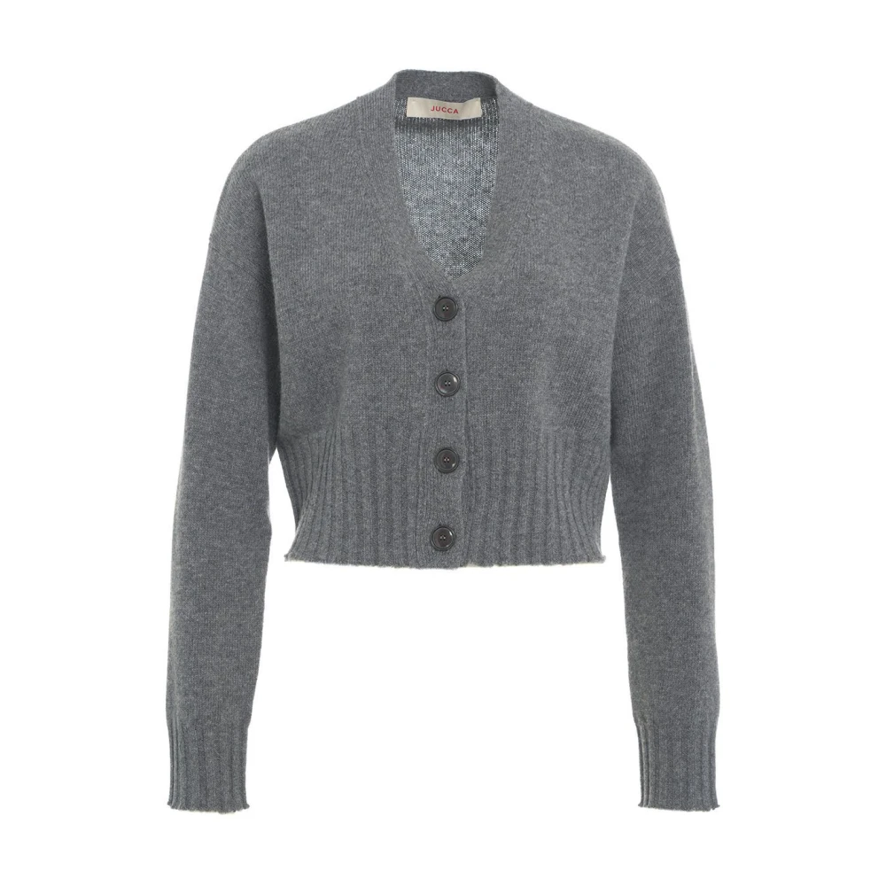 Mauro Grifoni Chic Grey Rib Knit Dress Aw24 Gray Dames