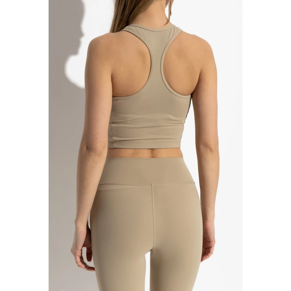 Sporty & Rich Top uit de Core-collectie Beige Dames