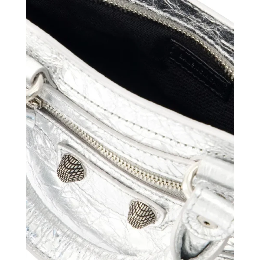 Balenciaga Leather -bags Gray Dames