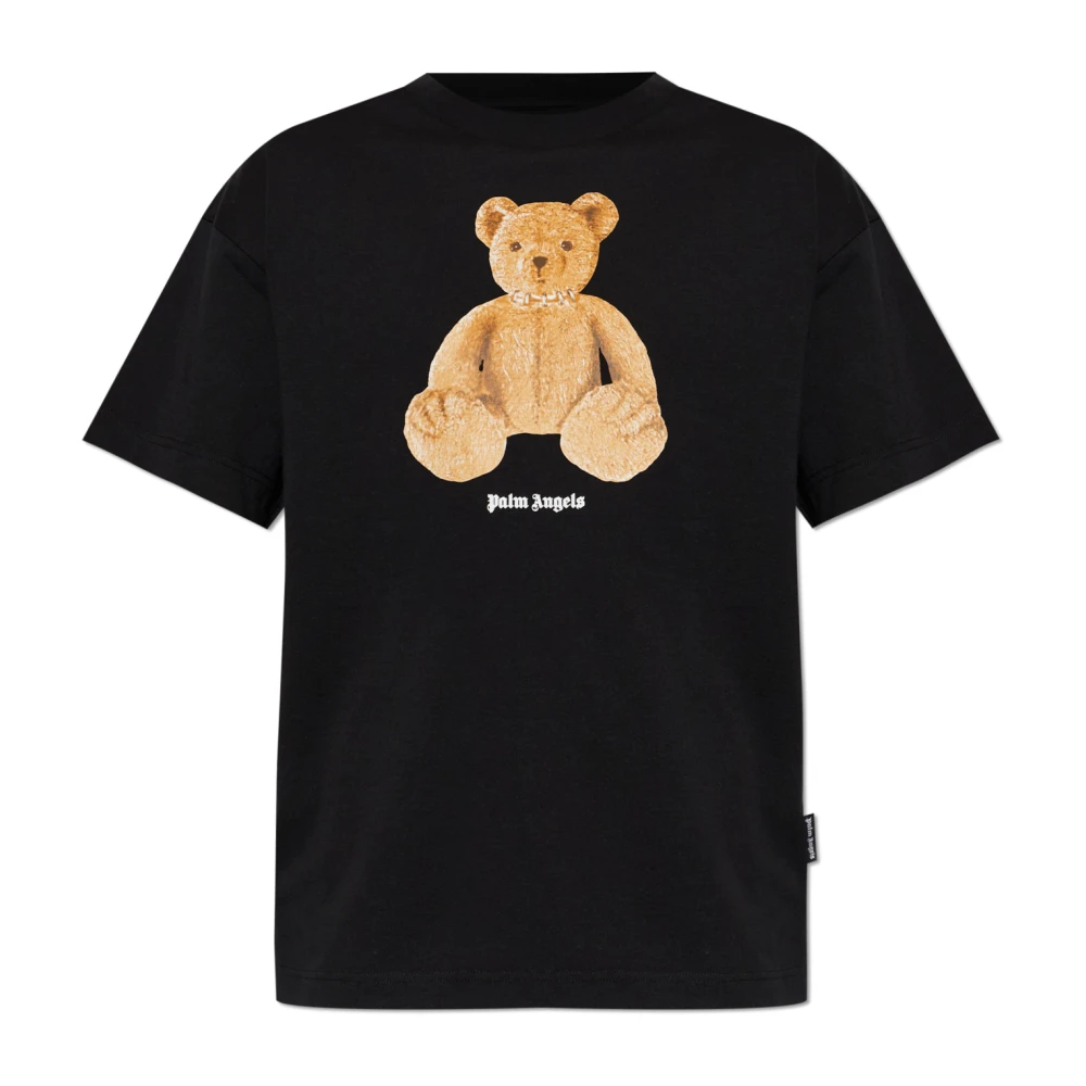 Palm Angels Herren Schwarz Oberteile, K, Sgröße: