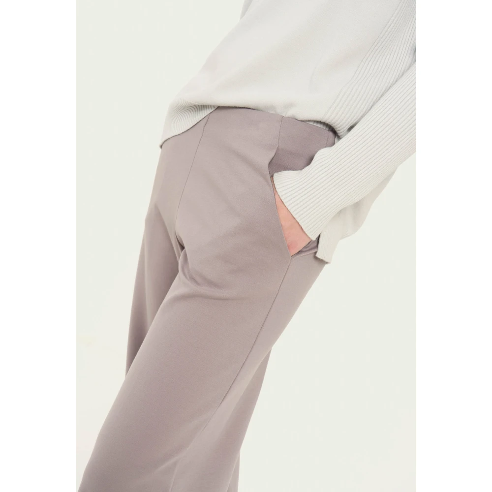 Vicario Cinque Milano Stitch Broek met Amerikaanse Zakken Gray Dames