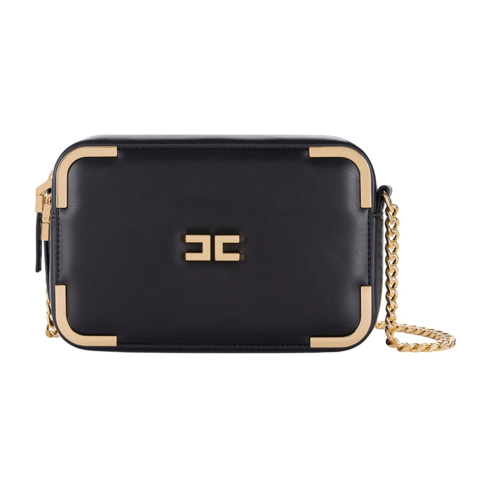 Elisabetta Franchi Stijlvolle Borsa Tas voor Vrouwen Black Dames