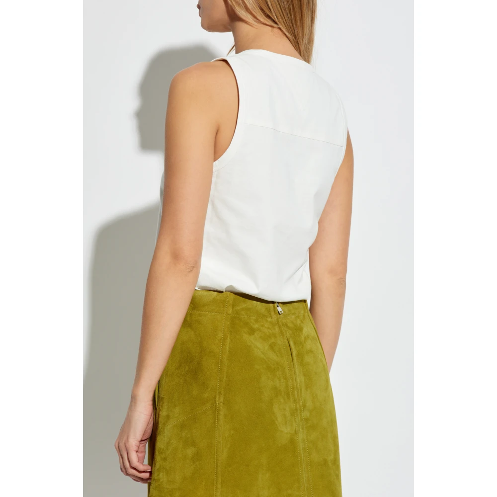Bottega Veneta Top met sluiting White Dames