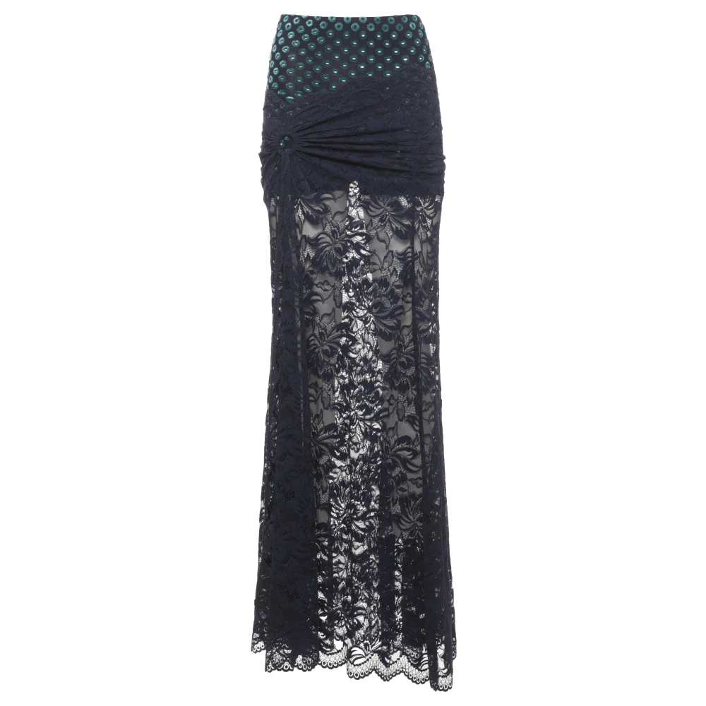 Rabanne Donna Blu Gonne, S, New,