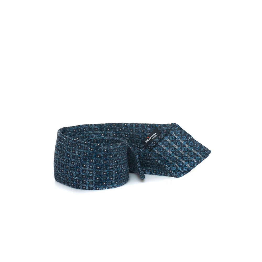 Kiton - Accessories > Ties - Blue - Kiton - Modalova