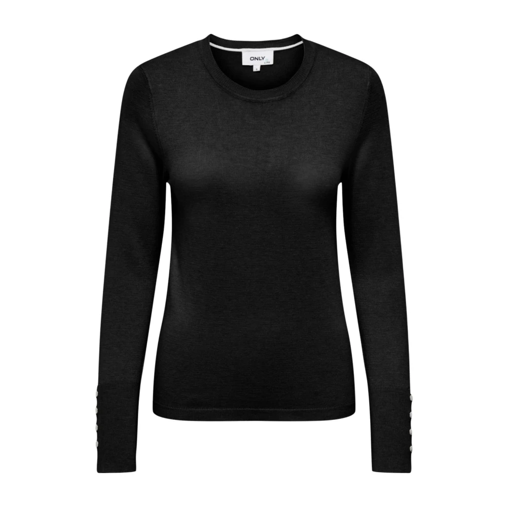 Only Stijlvolle Breigoed Collectie Black Dames