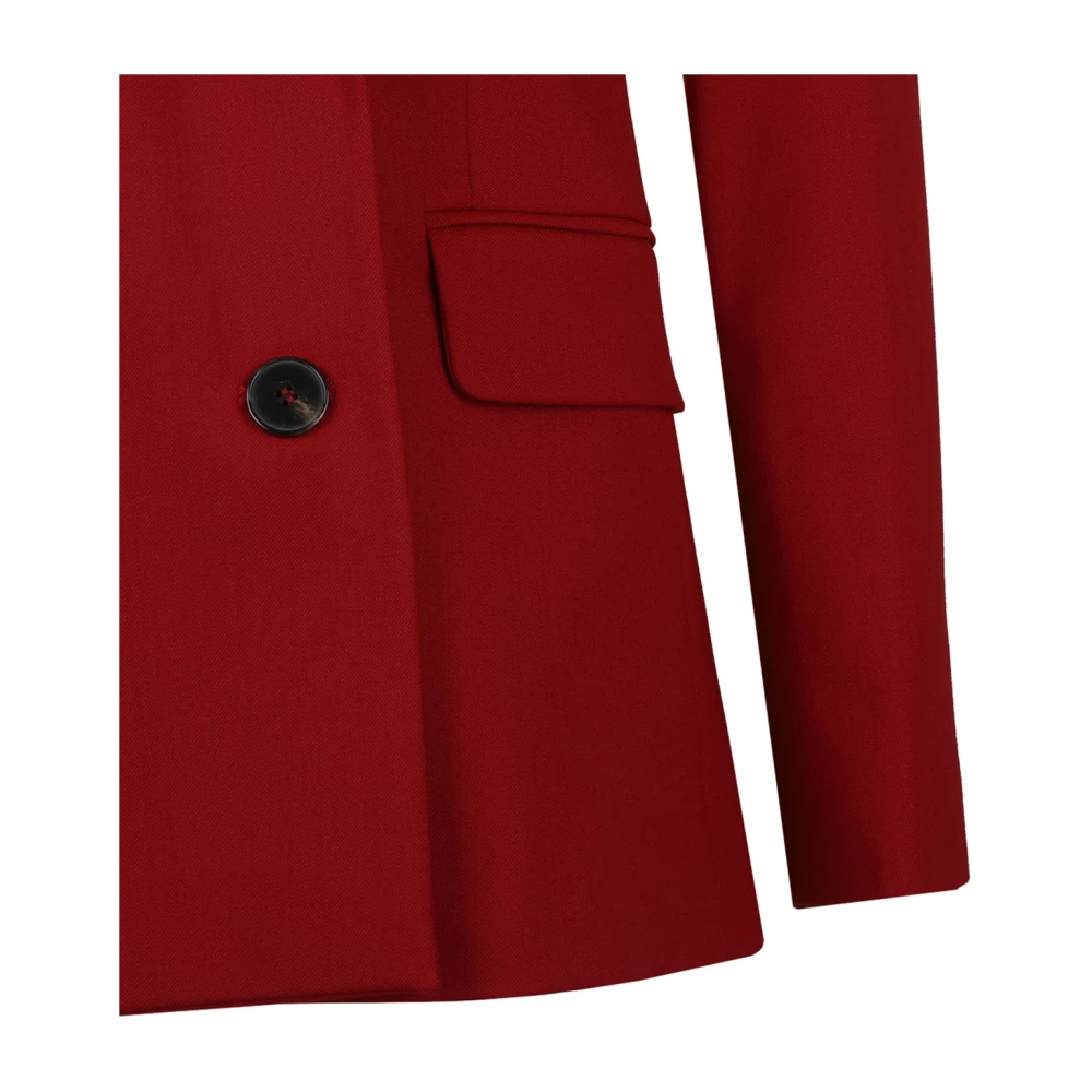 Marella Rode double-breasted blazer Red Dames