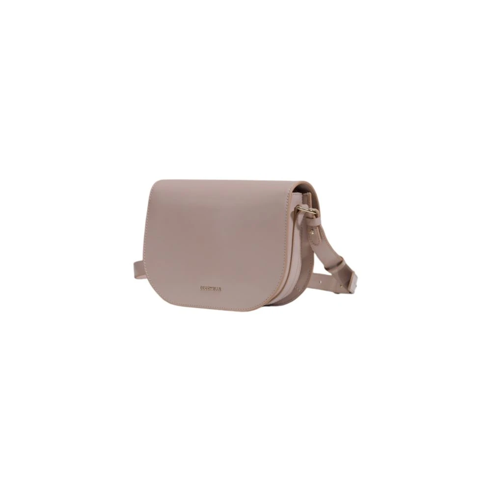 Coccinelle Roze Leren Handtas Herfst Winter Collectie Pink Dames
