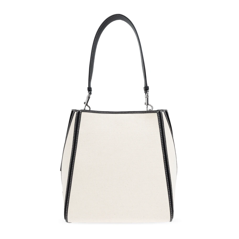TORY BURCH Kleine emmer schoudertas Beige Dames