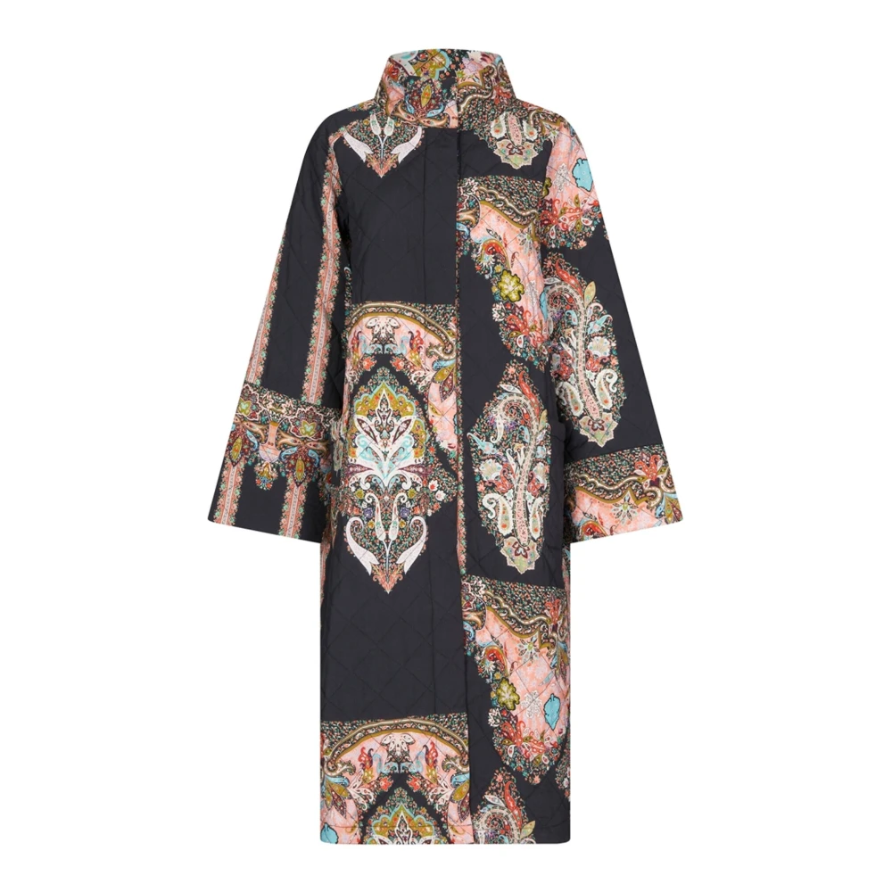 Lollys Laundry Gewatteerde Bloemenjas Multicolor Dames