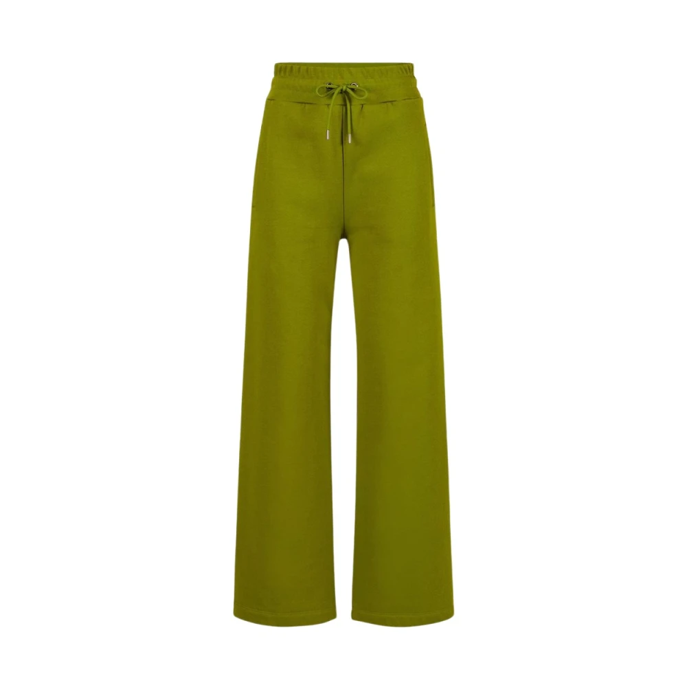 Iceberg katoenen fleece broek Green Dames