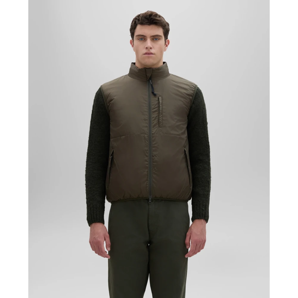 Aspesi Gewatteerde Gilet Brown Heren