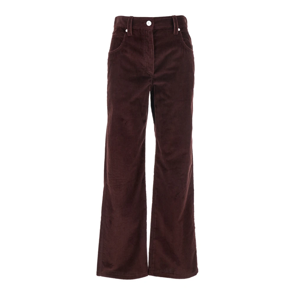 Trousers > Wide Trousers - - Brunello Cucinelli - Modalova