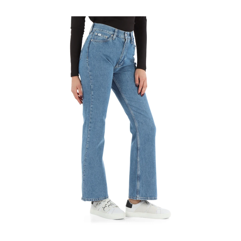 Calvin Klein Jeans Flared Boot Jeans Blue Dames