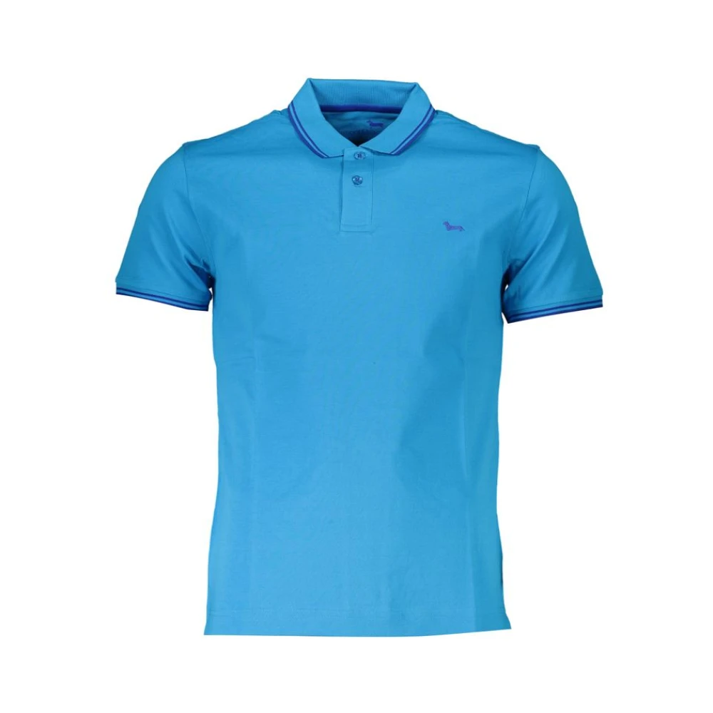 Harmont & Blaine Stijlvol lichtblauw katoenen poloshirt Blue Heren
