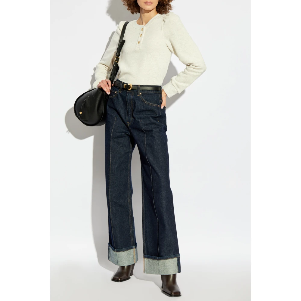 Ulla Johnson Sweatshirt Hudson Beige Dames