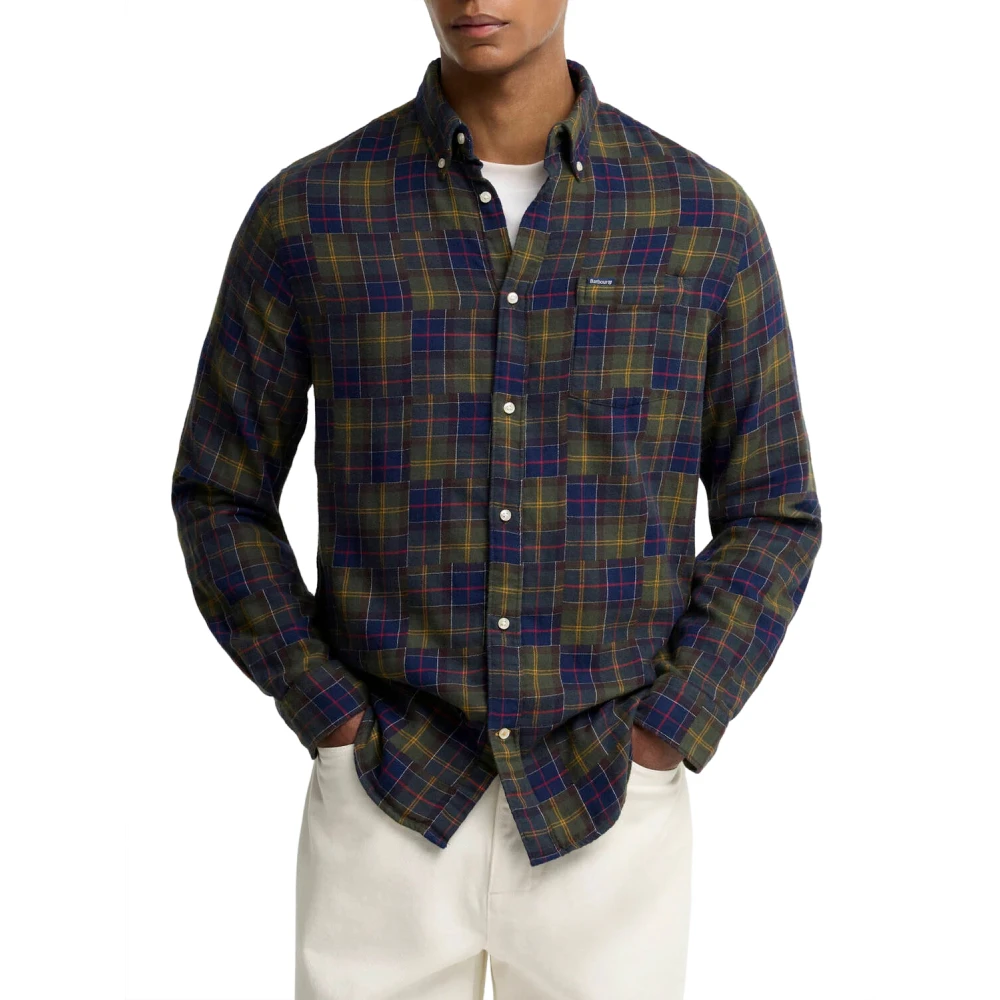 Barbour Uomo Multicolor Magliette, E, L, New, - Immagine 4