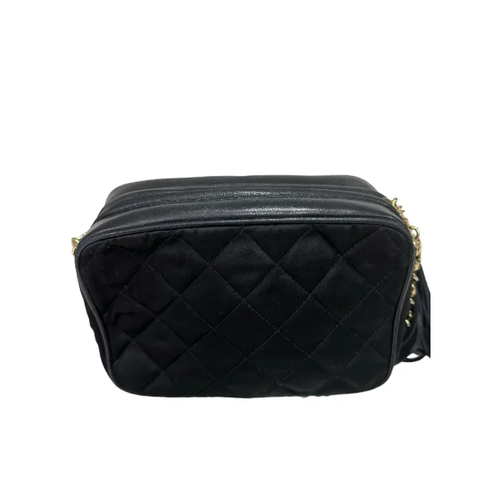 Chanel Vintage Pre-owned Leather chanel-bags Black Dames