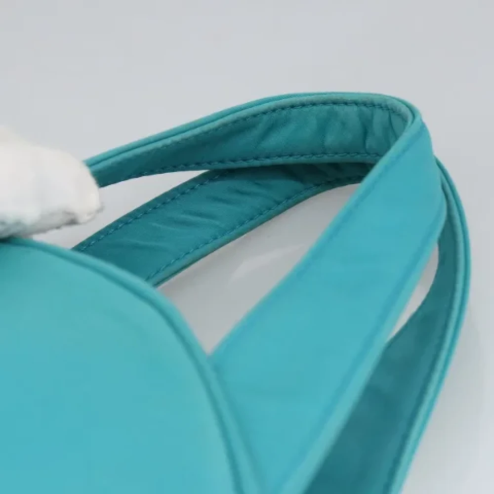 Yves Saint Laurent Vintage Pre-owned Leather handbags Blue Dames