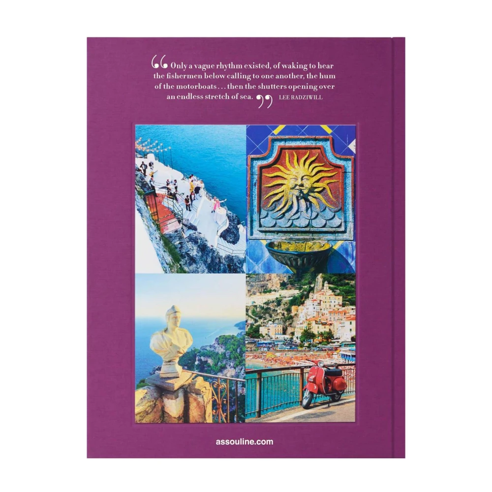 Assouline Boek over dorpen aan de Amalfikust Purple Unisex