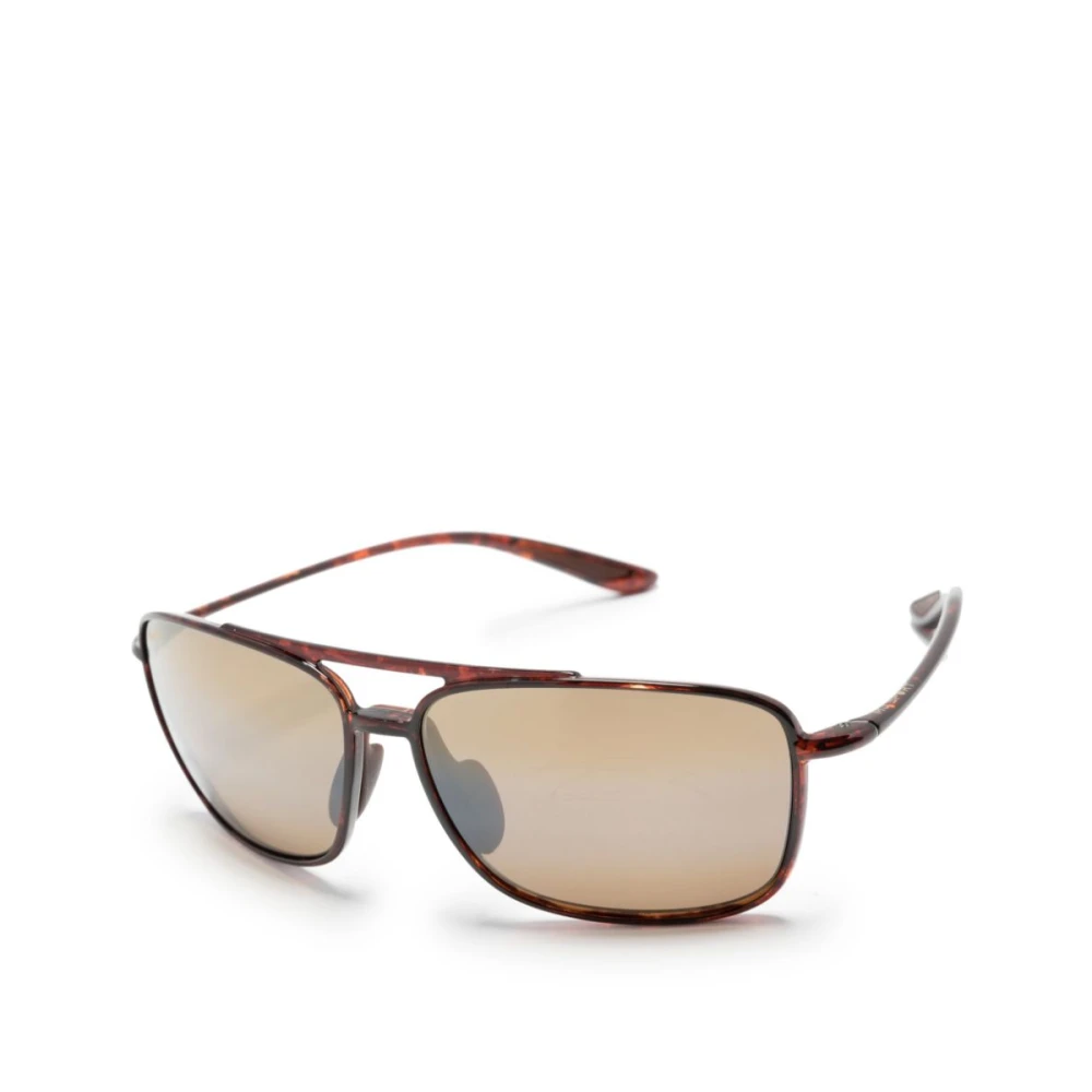 Maui Jim H437 10 Sunglasses Brun Herr