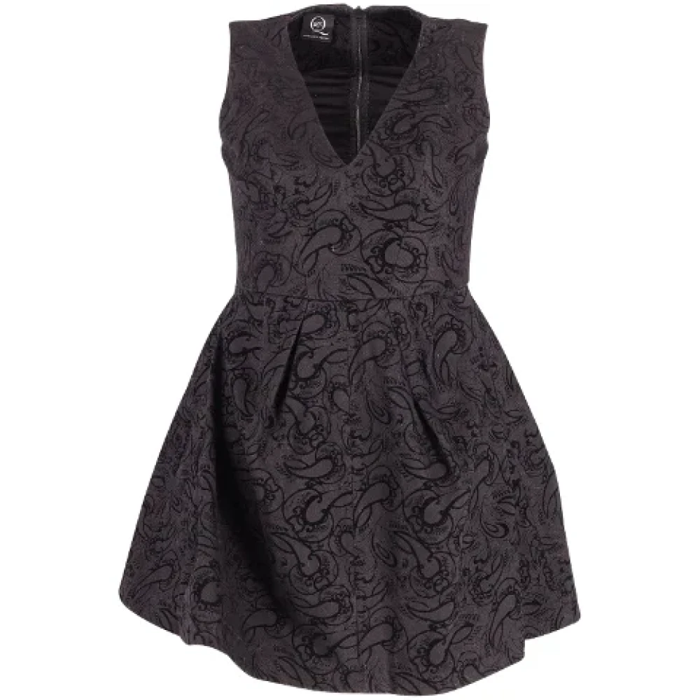 Alexander McQueen Pre-owned Cotton dresses Black Dames