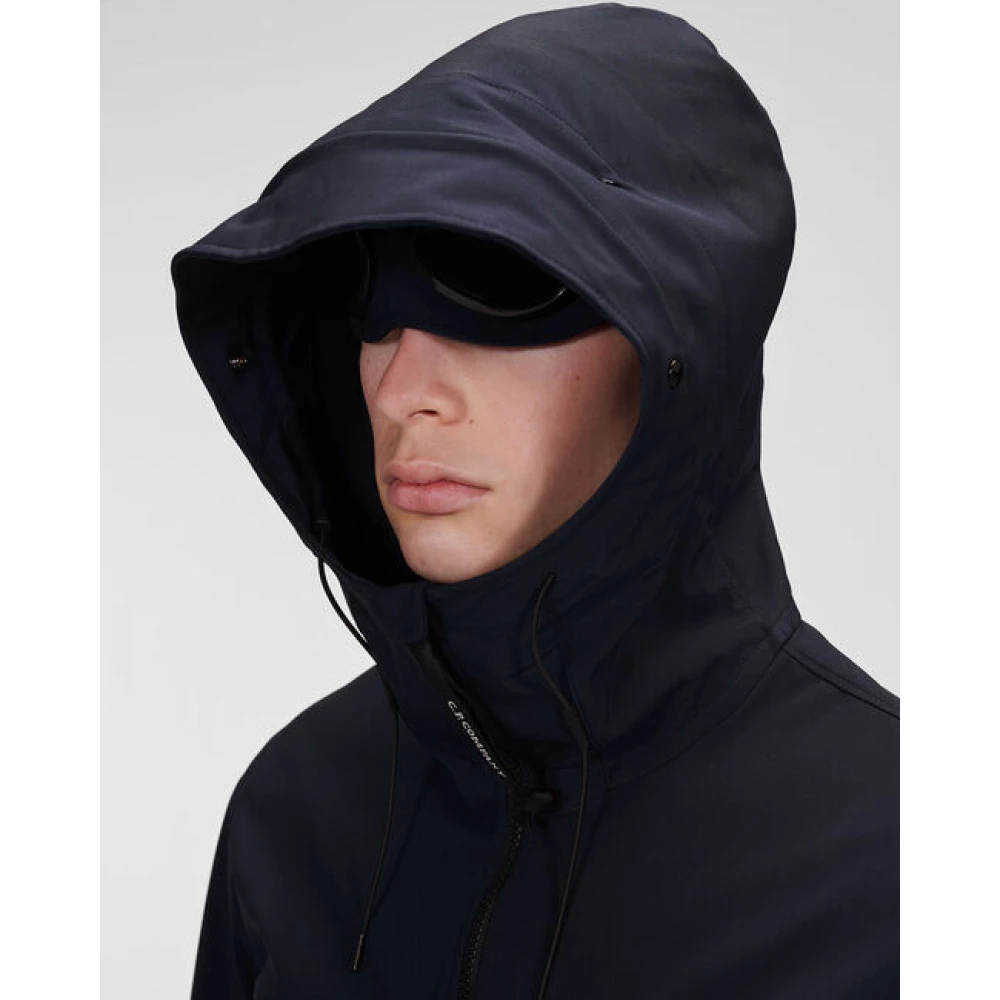 C.P. Company Shell-R Goggle Jacket Blue Heren
