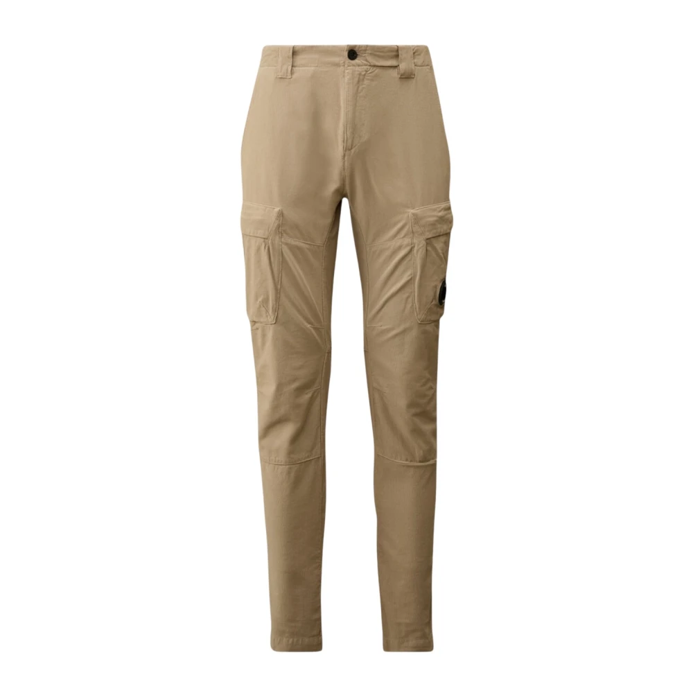 C.P. Company Cargo Broek Ottoman Stretch Ergonomisch Beige Heren