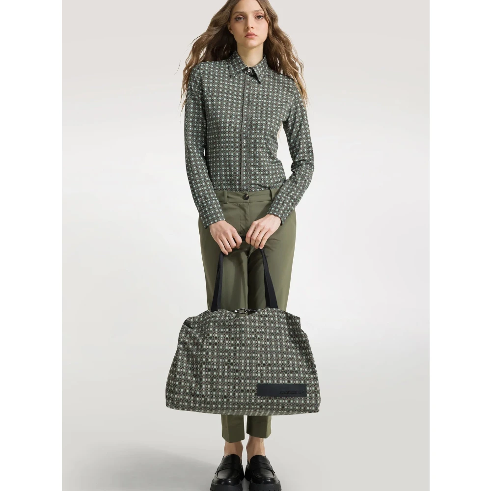 RRD Tailored Oxford Shirt Green Dames