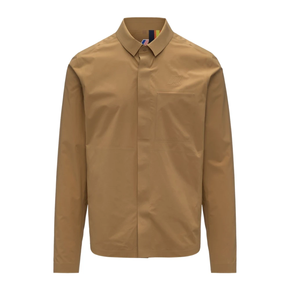 K-Way Hombre Marrón Camisas, Talla: M