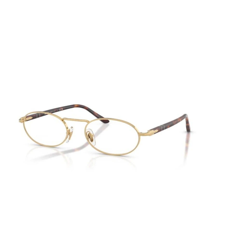 Persol Unisex Gold Po1023v 515 Optical Frames Metal Round Normal - Image 3