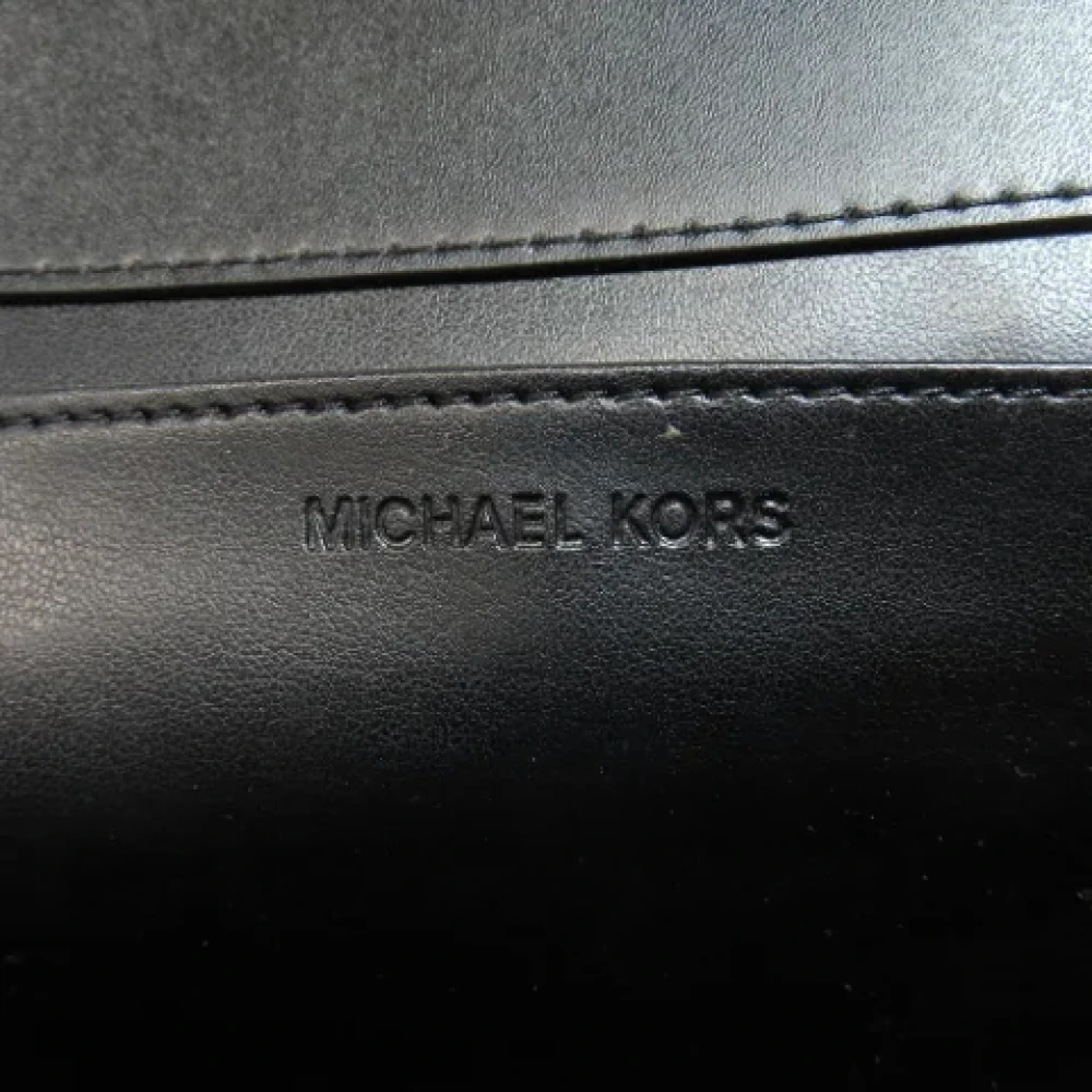 Michael Kors Pre-owned Leather shoulder-bags Black Dames
