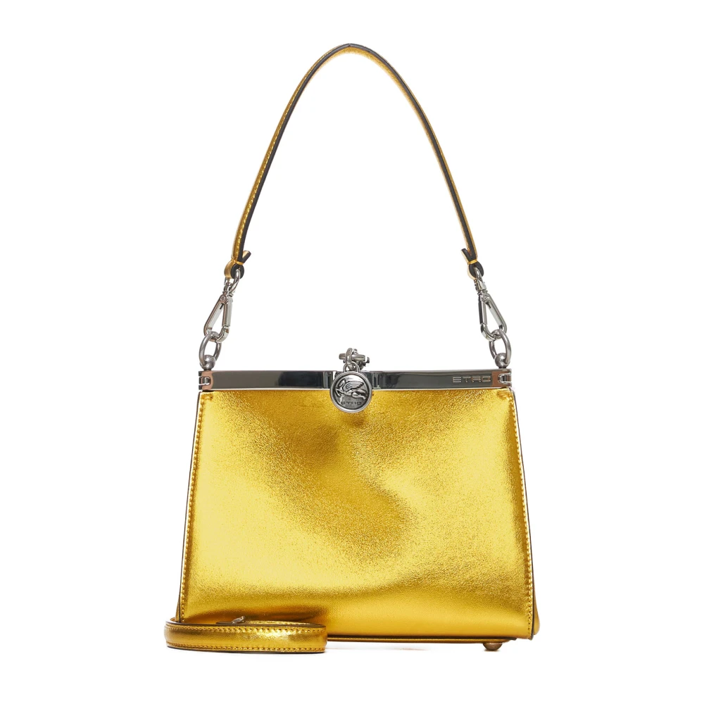 ETRO Gouden Schoudertas Vela Yellow Dames